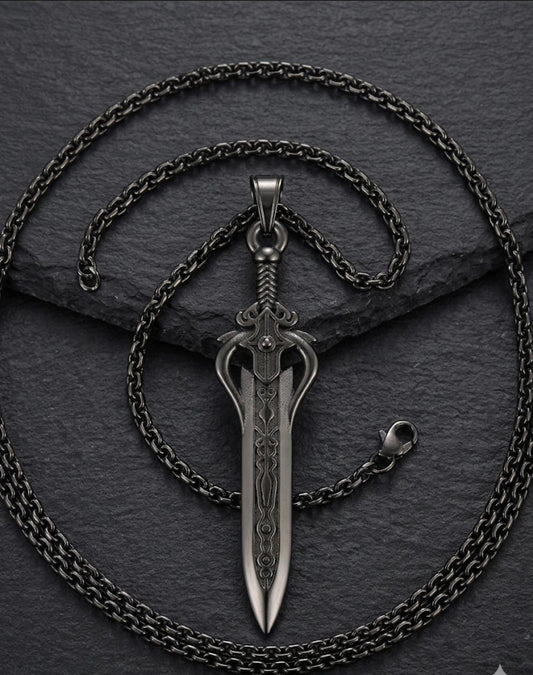 Khanjar-e-Wafa | Silver Pendant