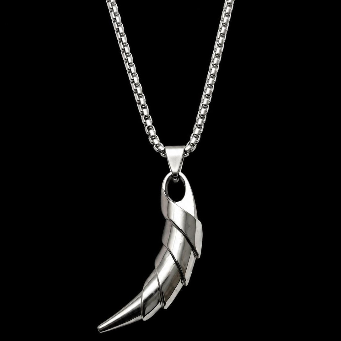 Spiral Tusk Pendant