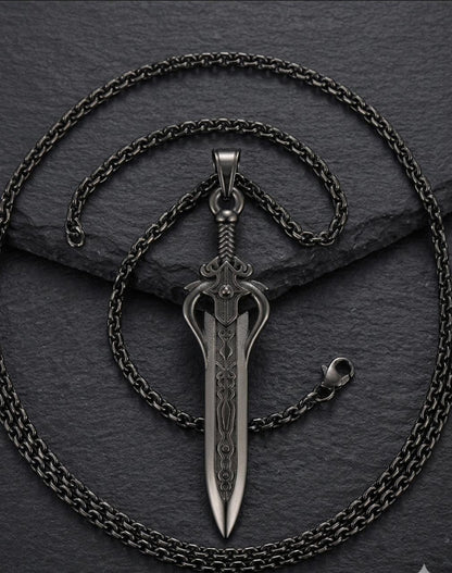 Khanjar-e-Wafa | Silver Pendant