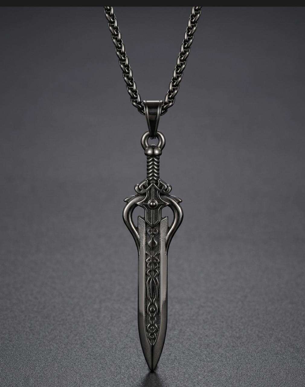 Khanjar-e-Wafa | Silver Pendant