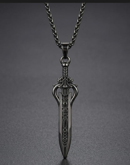Khanjar-e-Wafa | Silver Pendant