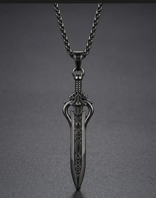 Khanjar-e-Wafa | Silver Pendant