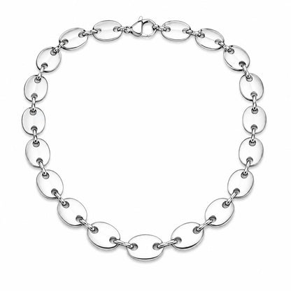 Elite Double-Link Texture Bracelet – Premium Silver Finish