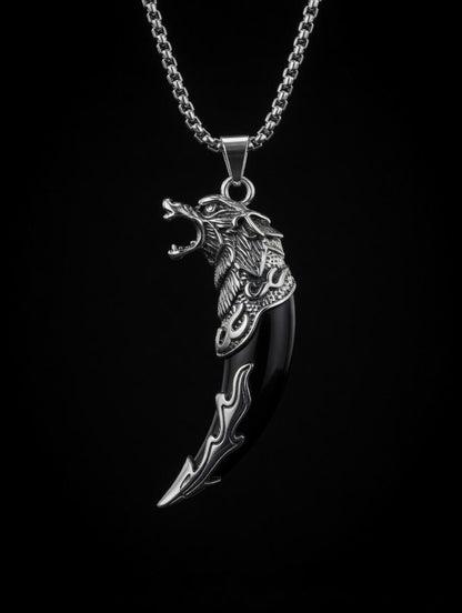 The Arctic Wolf | Savage Ivory Pendant