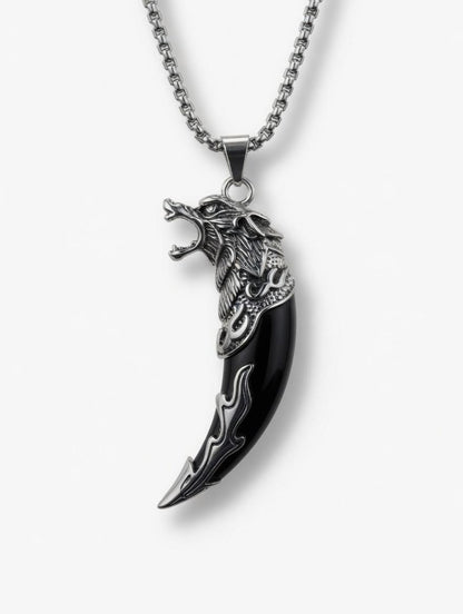 The Arctic Wolf | Savage Ivory Pendant