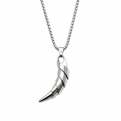 Spiral Tusk Pendant