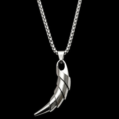 Spiral Tusk Pendant